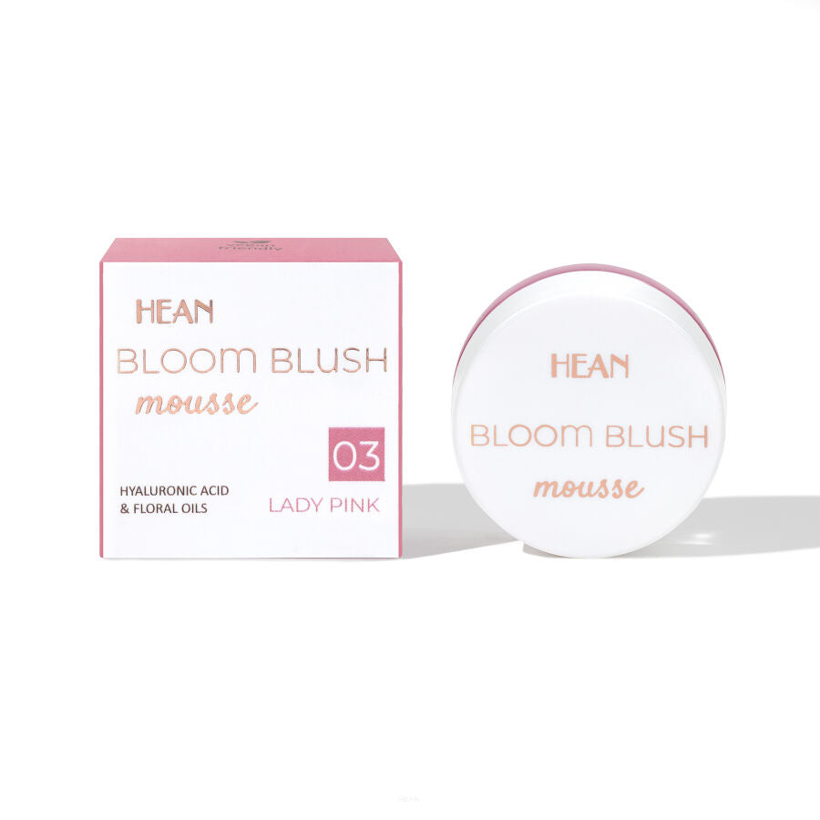 HEAN BLOOM BLUSH MOUSSE 03 Lady Pink — packaging