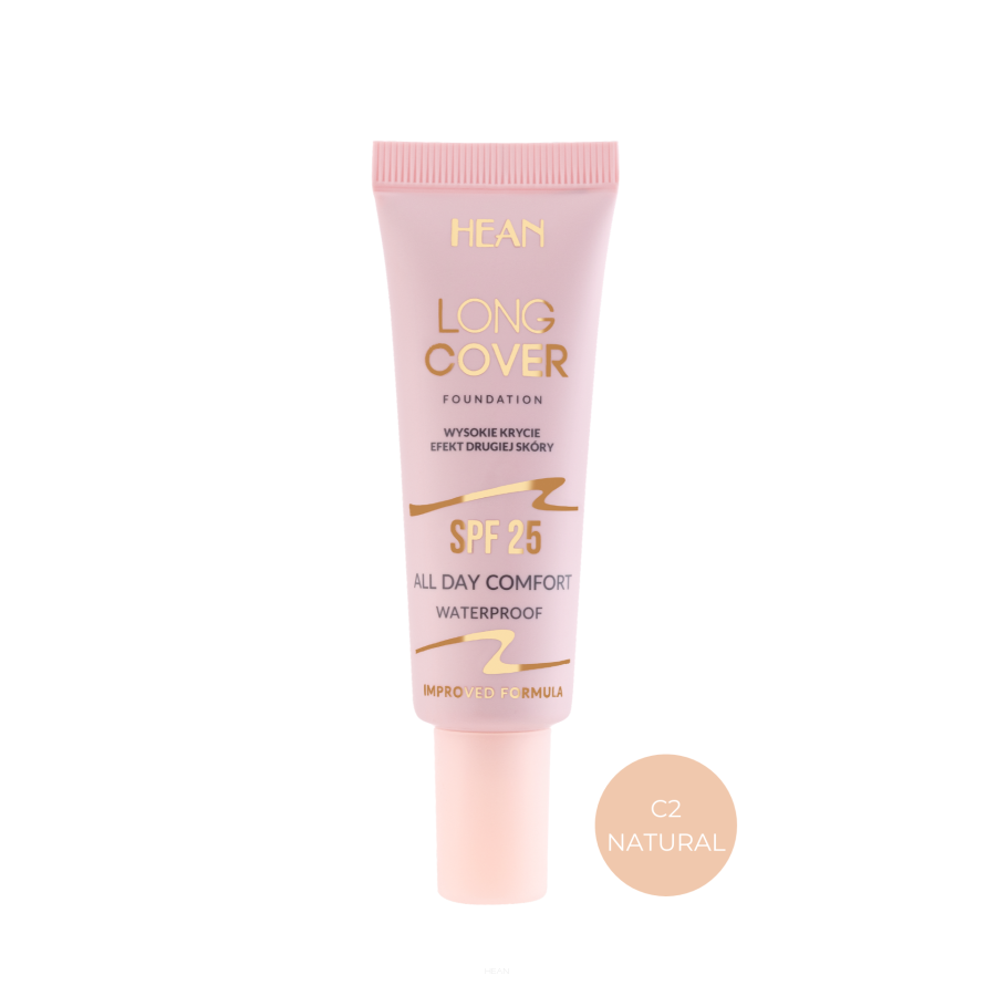 LONG COVER – Fond de teint haute couvrance – C2 Natural